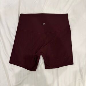 lululemon athletica Burgundy Women Shorts